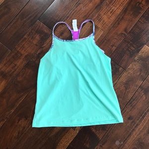 Fabletics work out top with built in bra